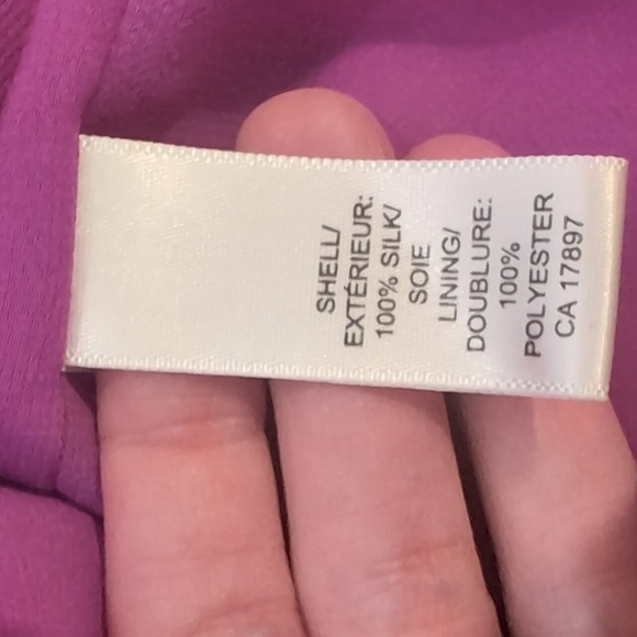 Banana republic 100% silk shift dress size 8P - Picture 5 of 7